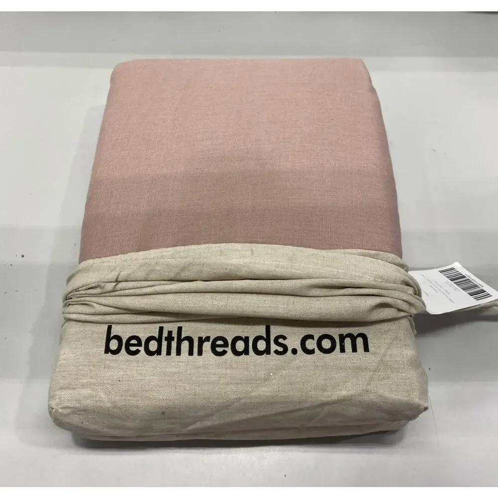 Gorgeous Bed Threads 100% French Linen King/Cal King Duvet - Lavender Blush